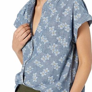 JCrew Chambray Camp Shirt